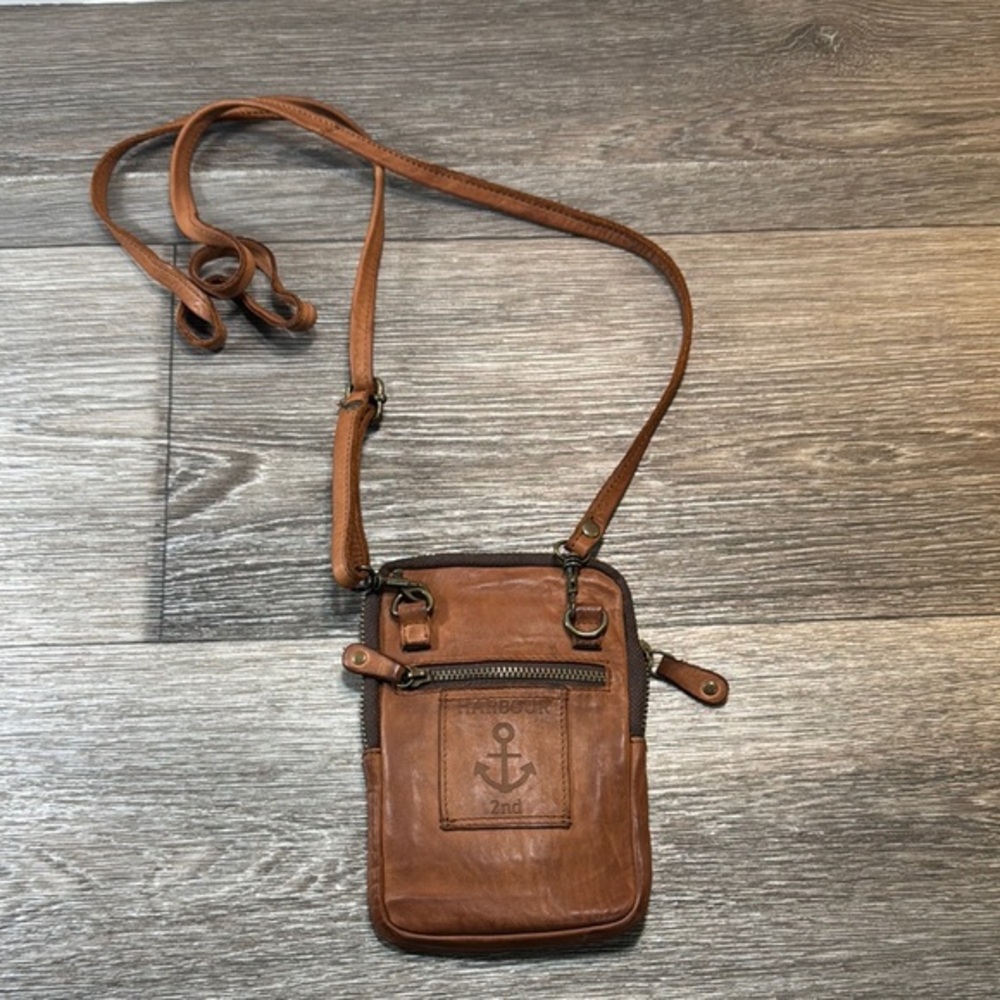 Harbour  2nd Brown Leather small Crossbody Bag